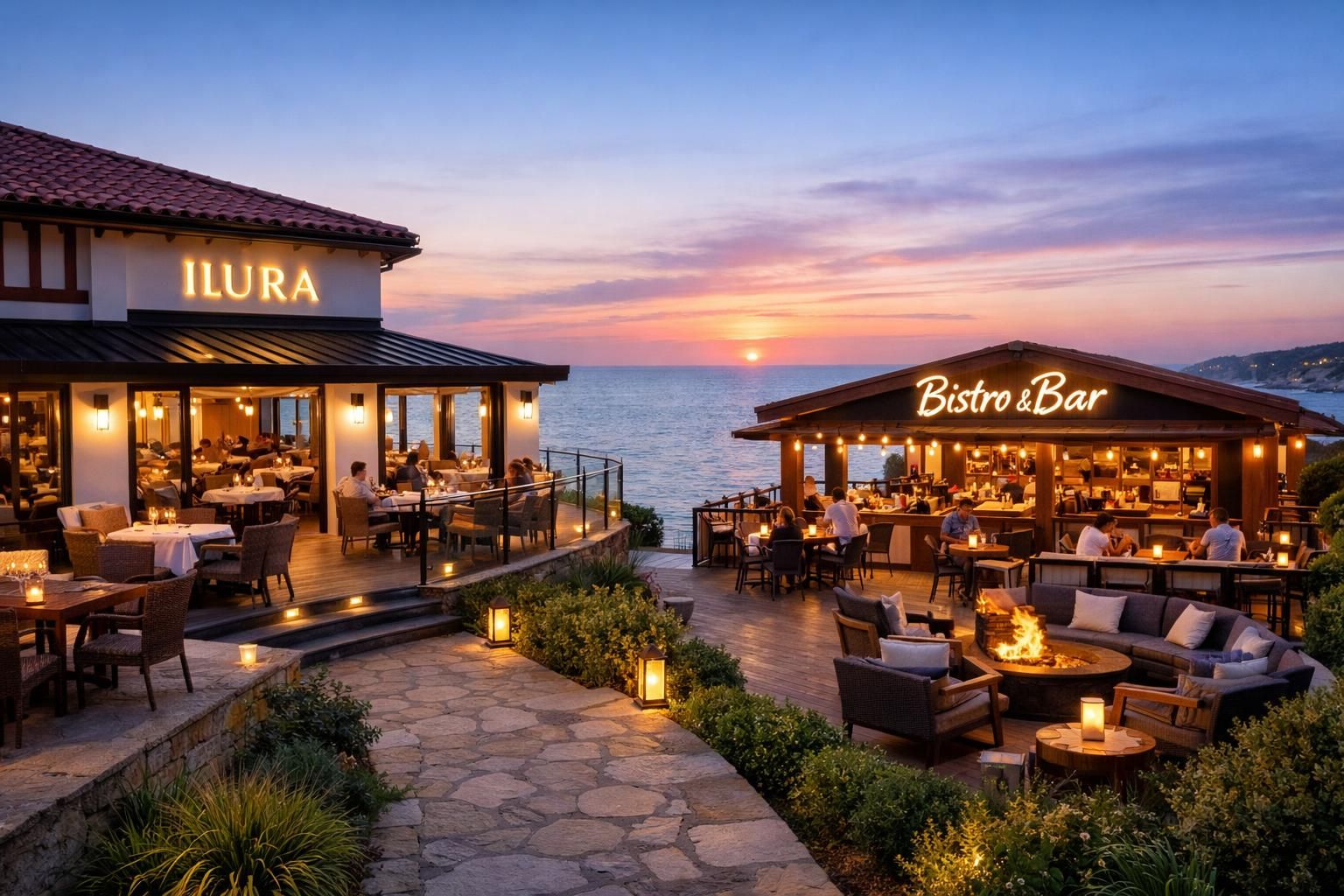 découvrez à la réserve de saint-jean-de-luz, où deux restaurants offrent deux atmosphères uniques pour une expérience culinaire inoubliable.