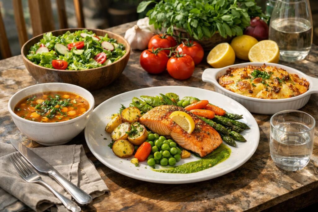 découvrez le menu savoureux de la semaine 14 proposé par papilles et pupilles, avec des recettes gourmandes et faciles à réaliser pour toute la famille.